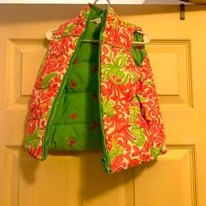 Lilly Pulitzer reversible vest (kids)